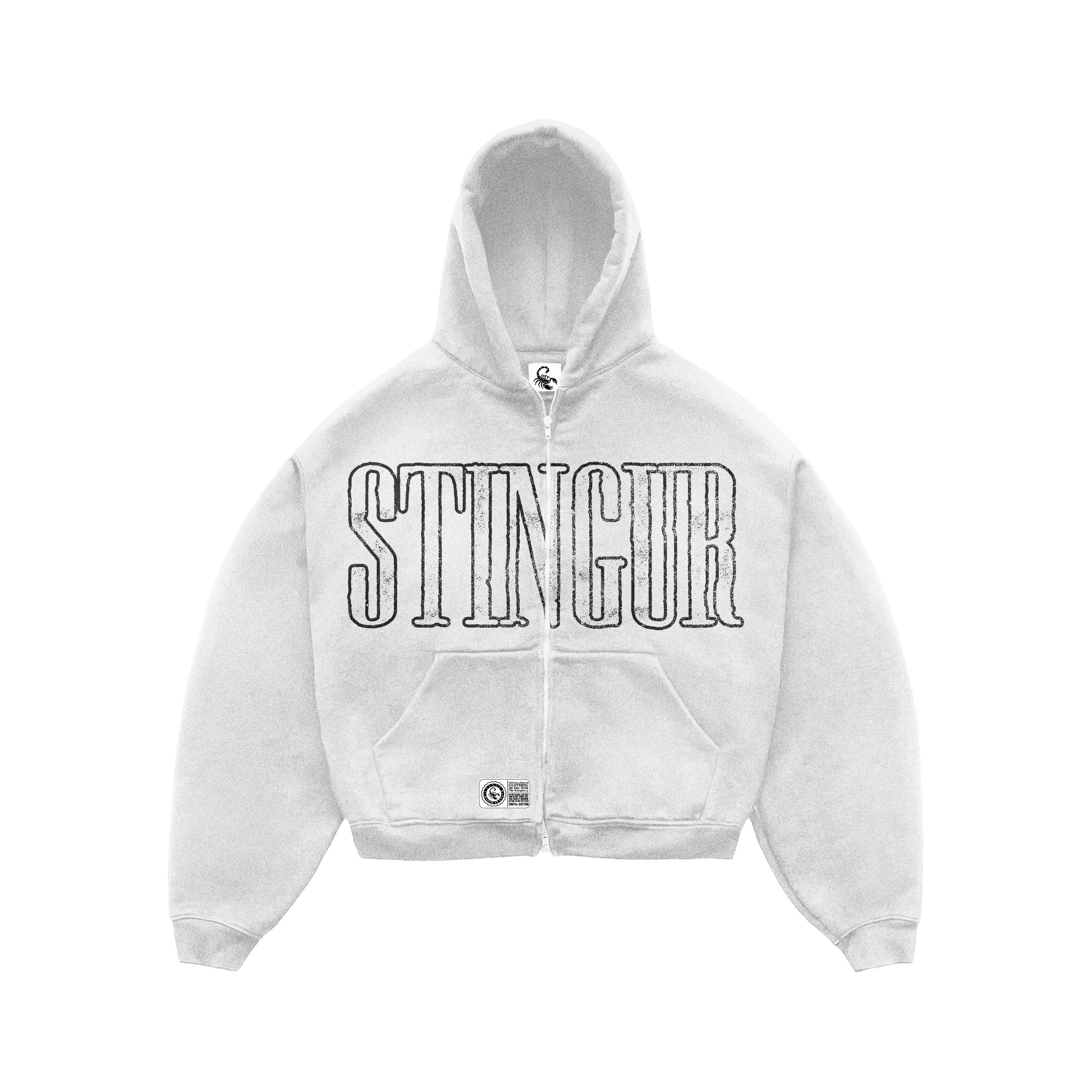 STINGUR HOODIE - WHITE